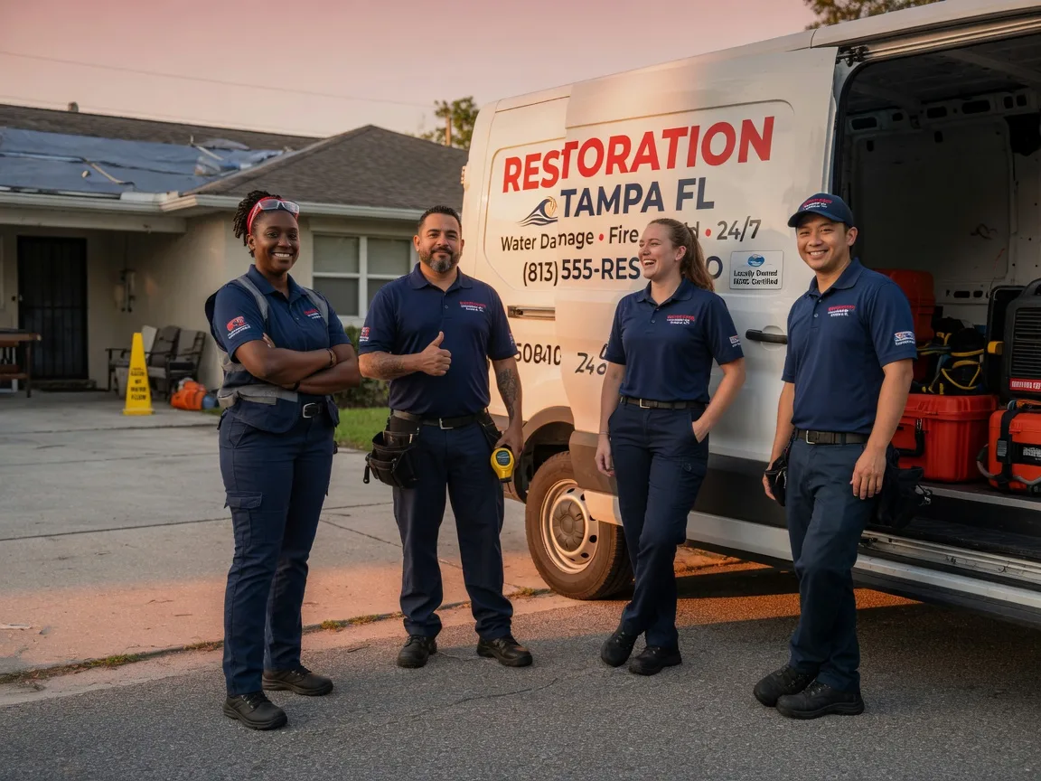 Water Damage Restoration company in Denison, TX
